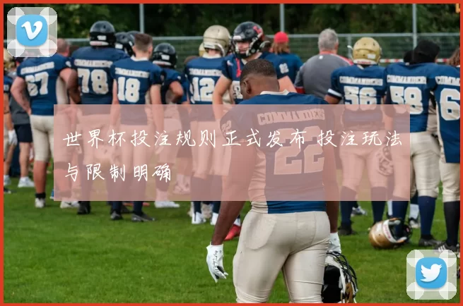 世界杯投注规则正式发布 投注玩法与限制明确