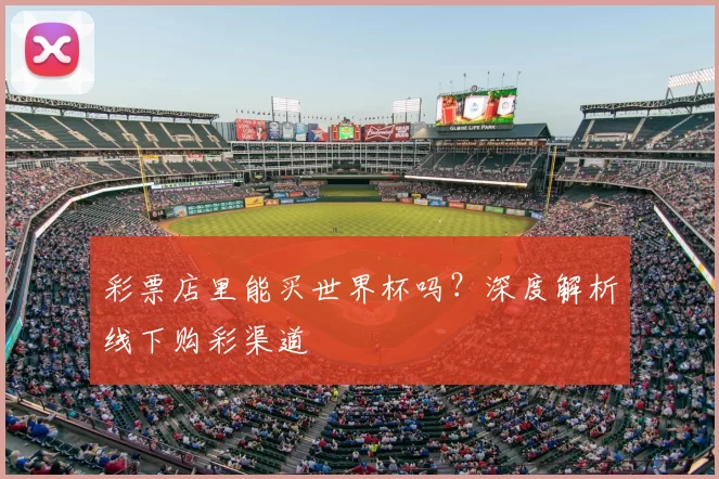 彩票店里能买世界杯吗?深度解析线下购彩渠道