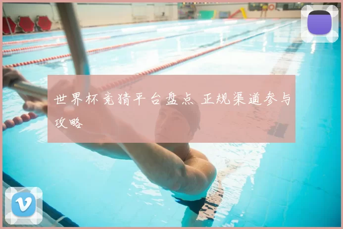 世界杯竞猜平台盘点 正规渠道参与攻略