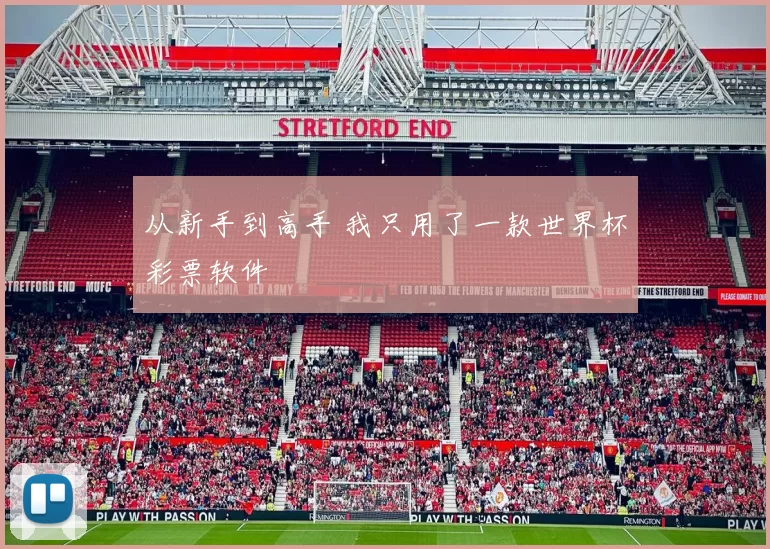 从新手到高手 我只用了一款世界杯彩票软件